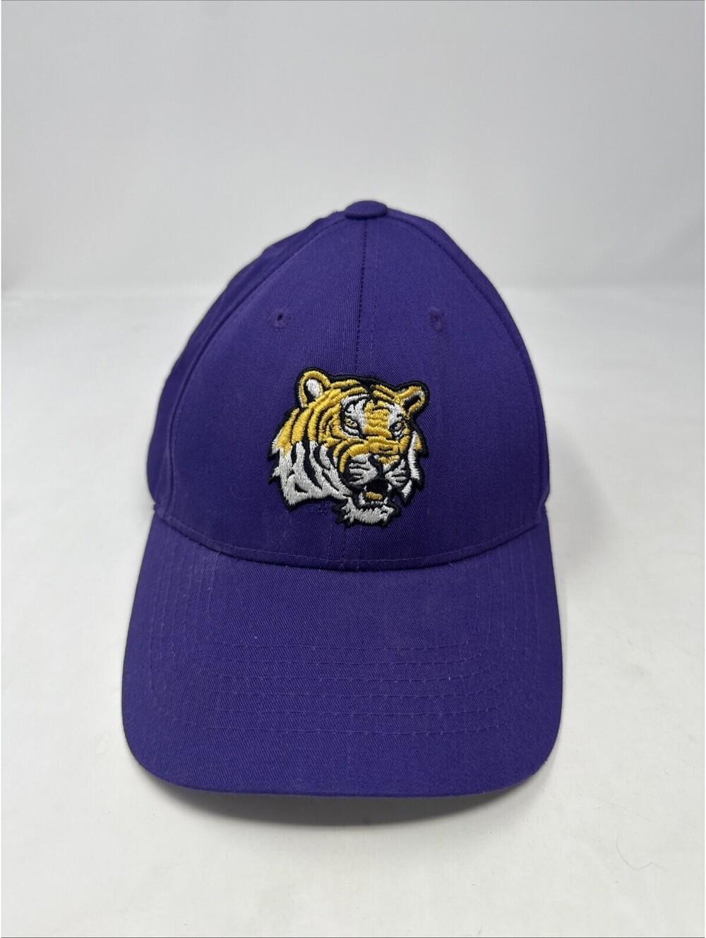 LSU Louisiana State University Tigers Purple Baseball Cap Hat Adjustable XXL